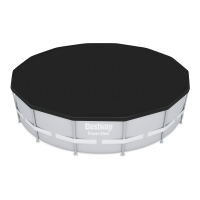 Przykrycie basenu Flowclear 3.96m - BESTWAY 58292