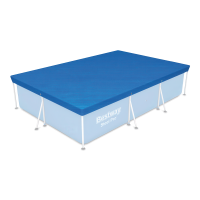 Pokrywa do basenu Flowclear 3 x 2m - BESTWAY 58106