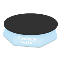 Przykrycie na basen Flowclear 2.44m, okrągłe - BESTWAY 58032