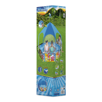 basen z osłoną przeciwsłoneczną dla dzieci