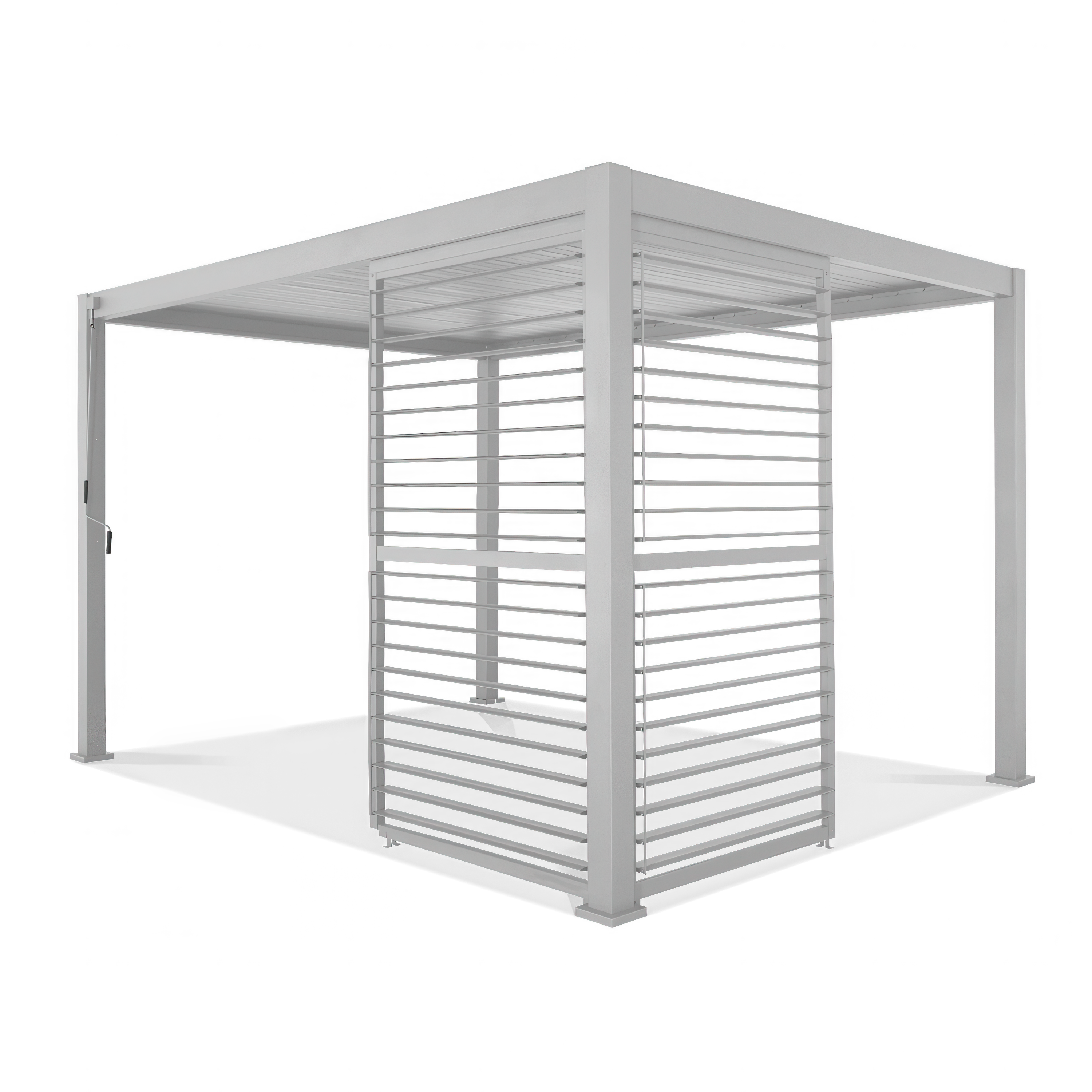 Panel do pergoli PREMIUM 4m white, regulowany - GUTROOF