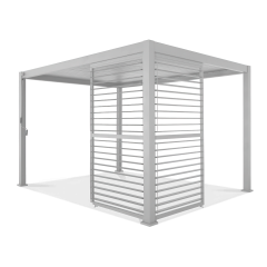 Panel do pergoli PREMIUM 4m white, regulowany - GUTROOF