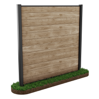 Przęsło ogrodzeniowe 1,8x1,8m do mocowania w ziemi Ashwood – Keter