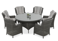 Meble z technorattanu RAVENA Dark Grey