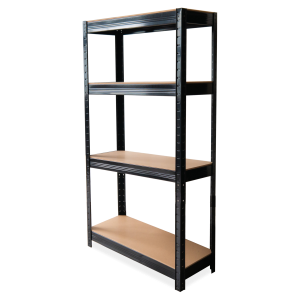 Regał metalowy 150 x 70 x 30cm BLACK - Hardmaister