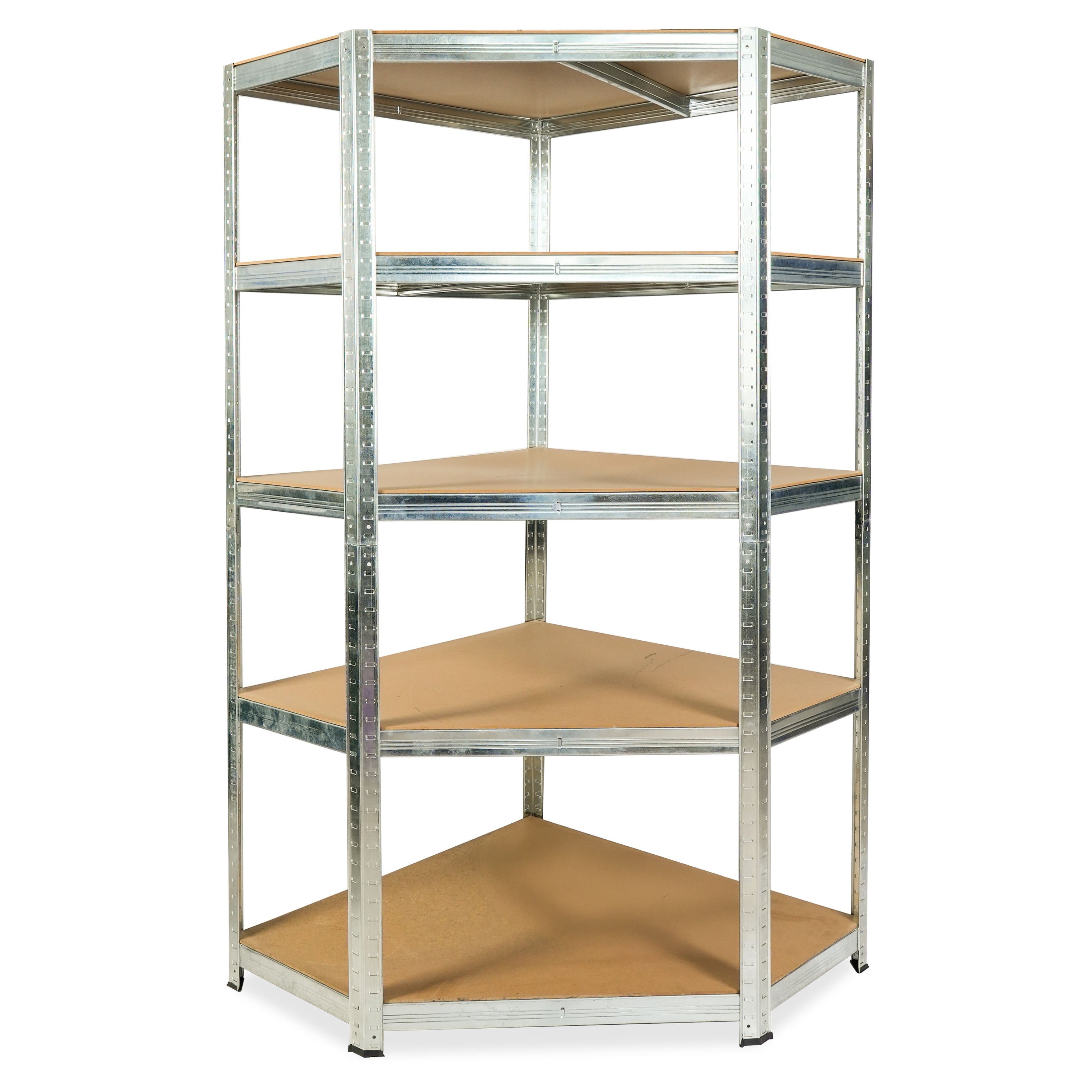 Regał metalowy narożny 180 x 90 x 40cm - Hardmaister