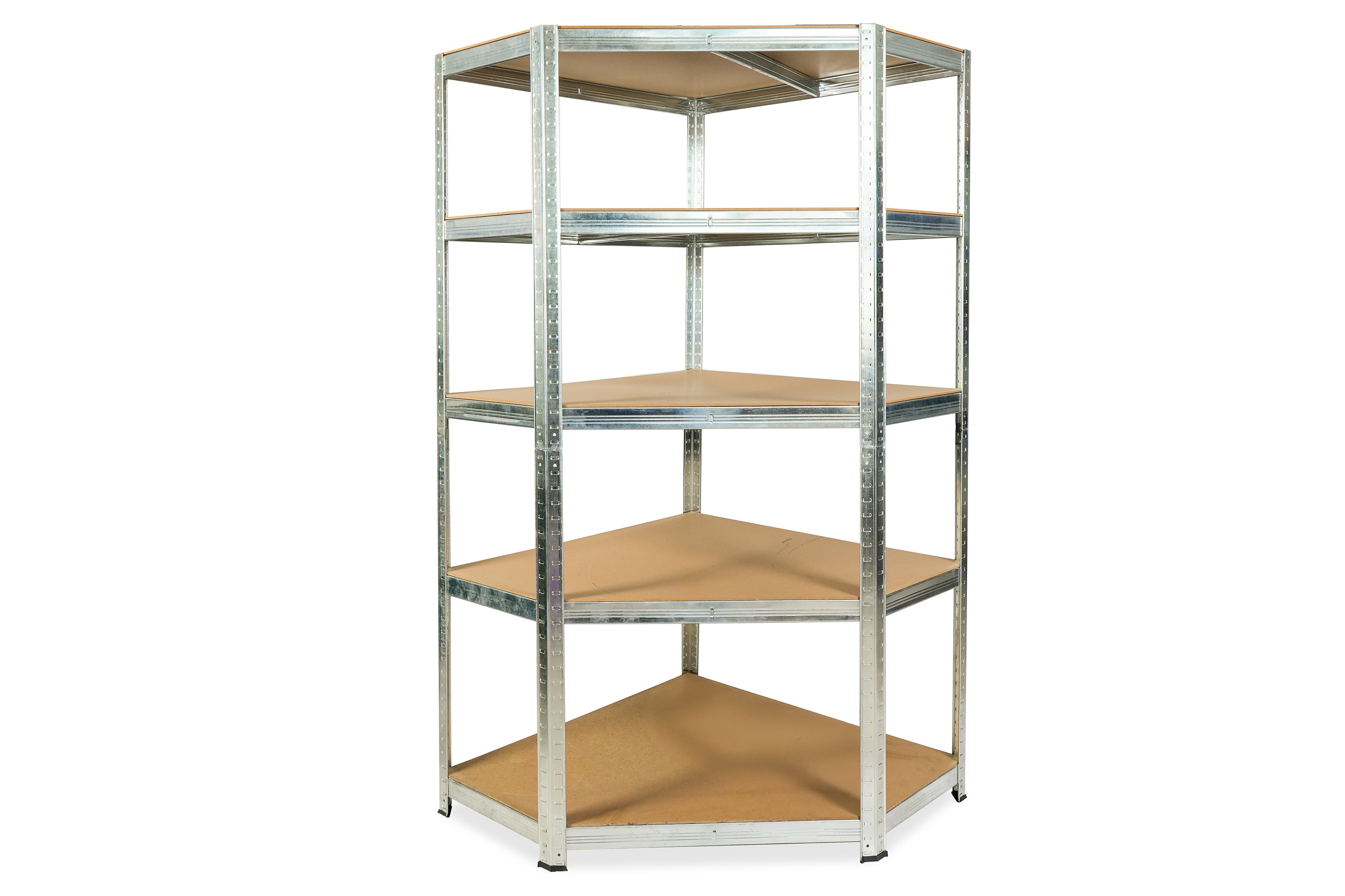Стелаж металевий кутовий Hardmaister 180x90x40 см