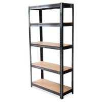 Regał metalowy 180x90x30cm BLACK - Hardmaister