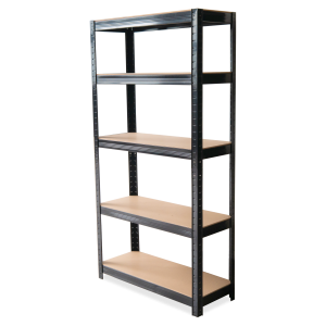 Regał metalowy 180x90x30cm BLACK - Hardmaister