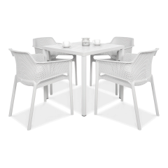 Zestaw Nardi NET/CUBE 80 4+1 Bianco