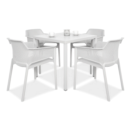 Zestaw Nardi NET/CUBE 80 4+1 Bianco