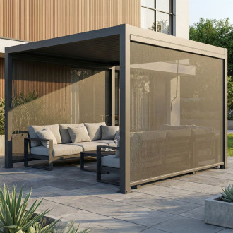 Roleta opuszczana do pergoli PRIMARY 3 m Anthracite - Gutroof