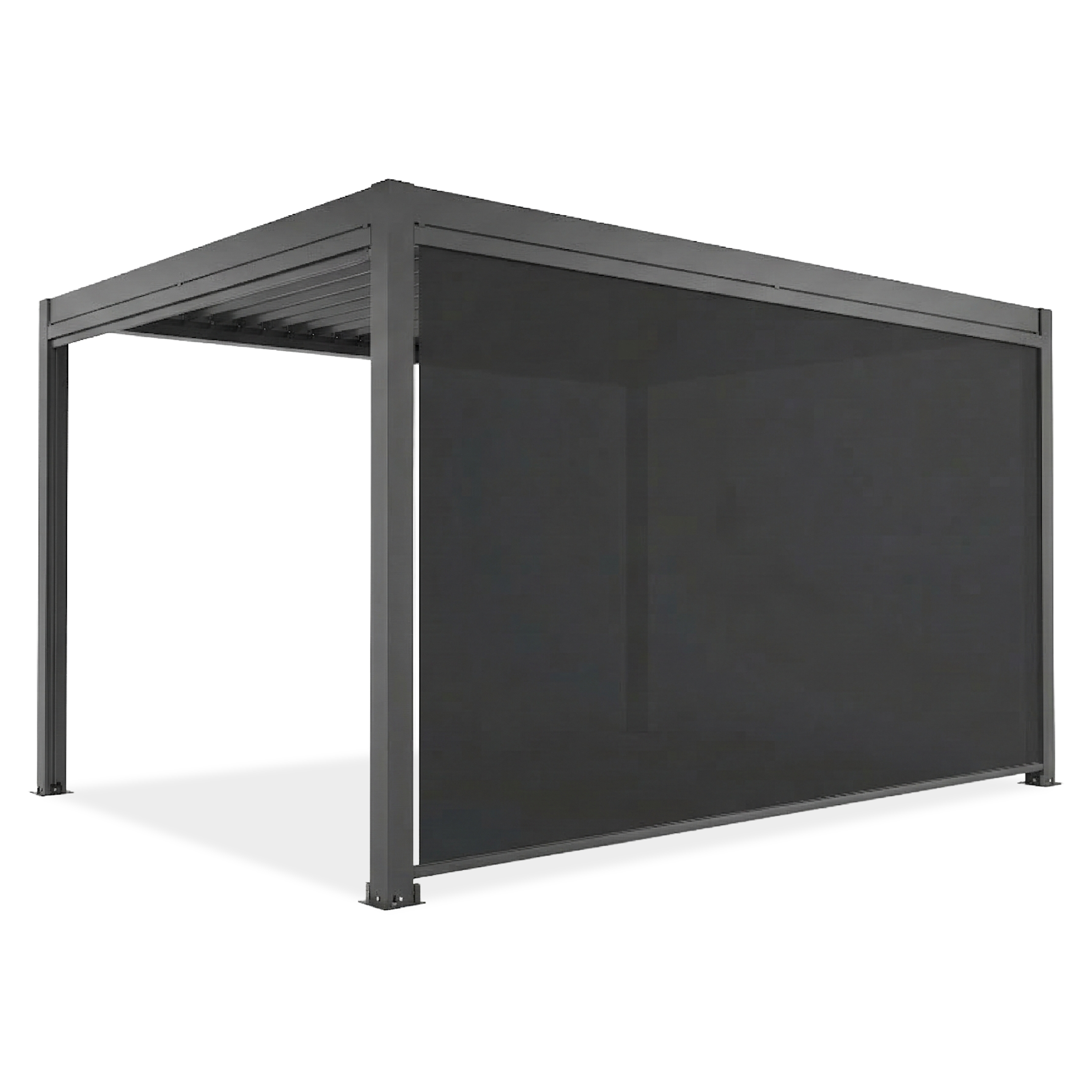 Roleta opuszczana do pergoli PRIMARY 4 m Anthracite - Gutroof 