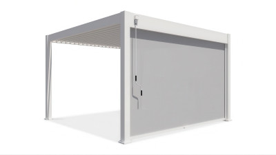Roleta opuszczana do pergoli ELEGANCE/DELUXE/FUSION 4 m White - Gutroof