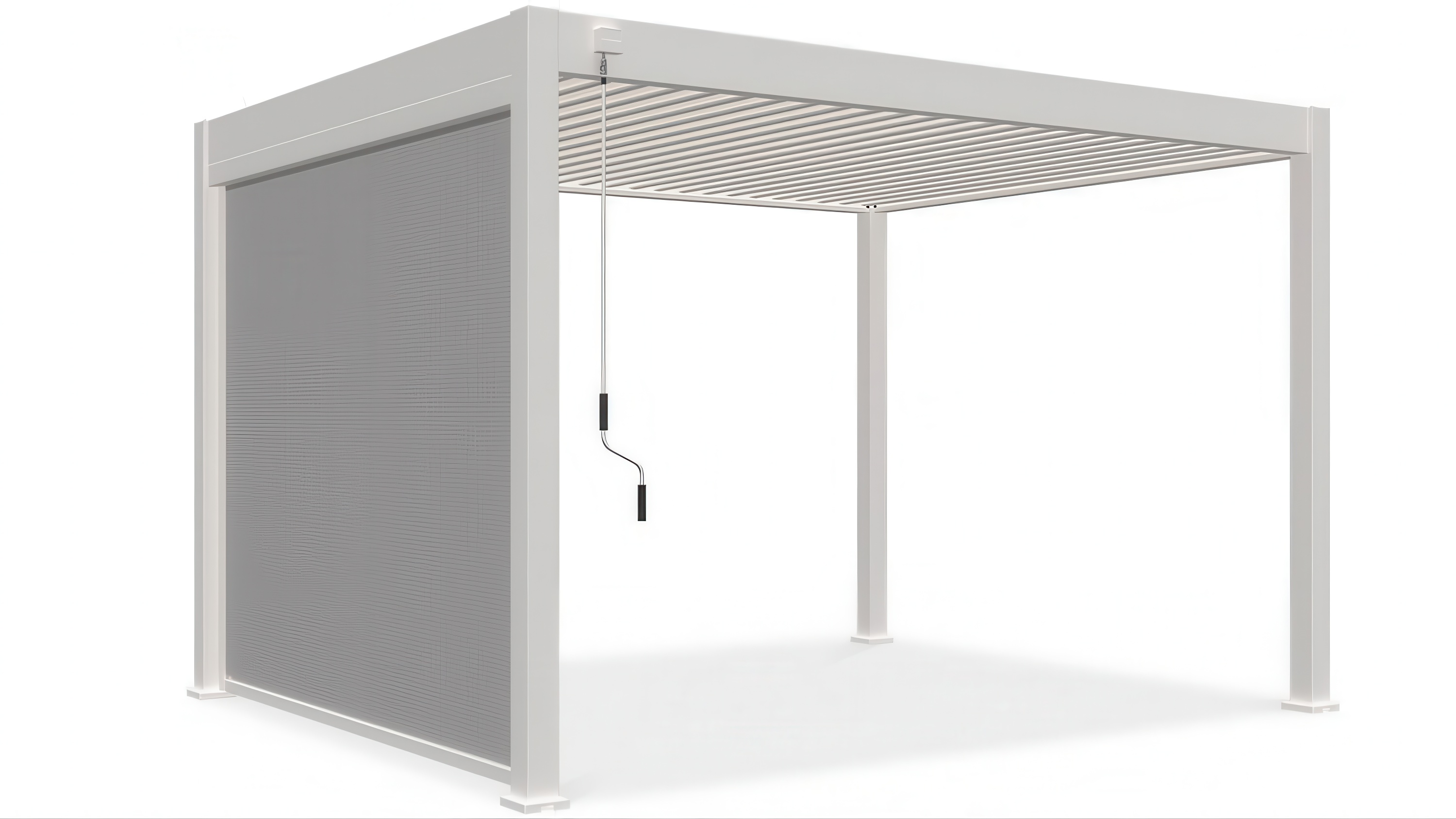 Roleta opuszczana do pergoli ELEGANCE/DELUXE/FUSION 3 m White - Gutroof
