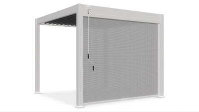 Roleta opuszczana do pergoli ELEGANCE/DELUXE/FUSION 3 m White - Gutroof