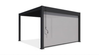 Roleta opuszczana do pergoli ELEGANCE/DELUXE/FUSION 4 m Anthracite - Gutroof