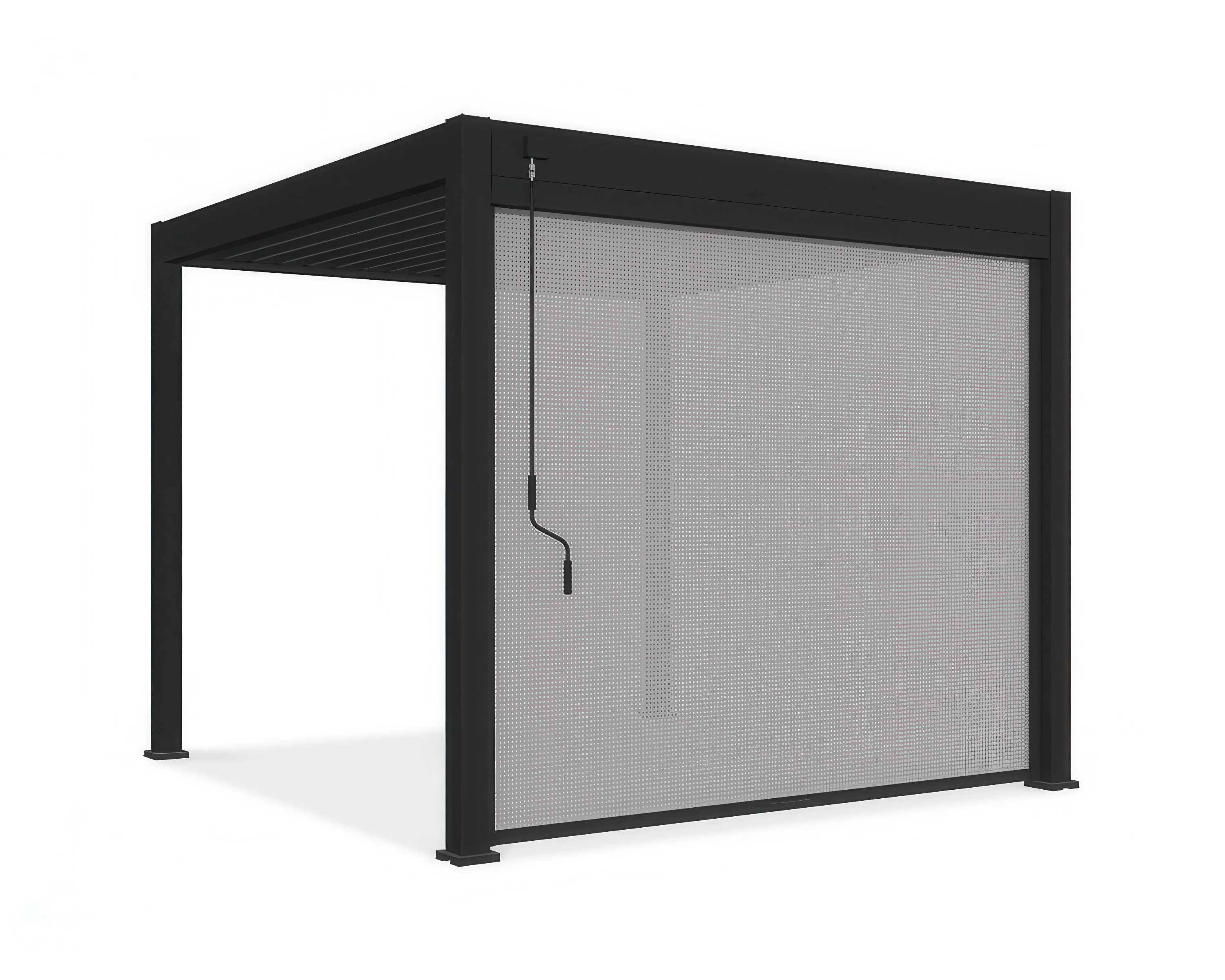 Roleta opuszczana do pergoli ELEGANCE/DELUXE/FUSION 3 m Anthracite - Gutroof