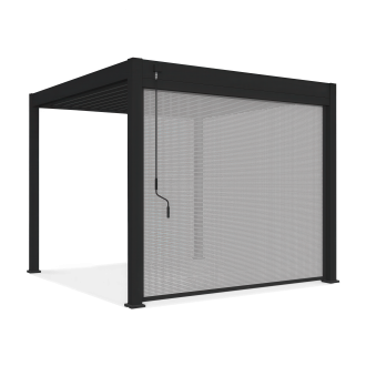 Roleta opuszczana do pergoli ELEGANCE/DELUXE/FUSION 3 m Anthracite - Gutroof