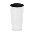 Okrągła doniczka LILIA 40cm biała - LAMELA