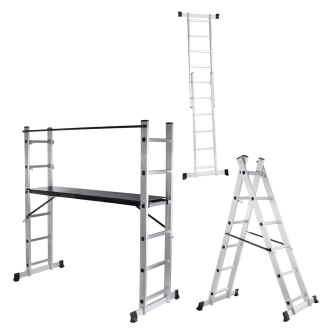 Różne konfiguracje rusztowania aluminiowego 2x6 – HARDMAISTER