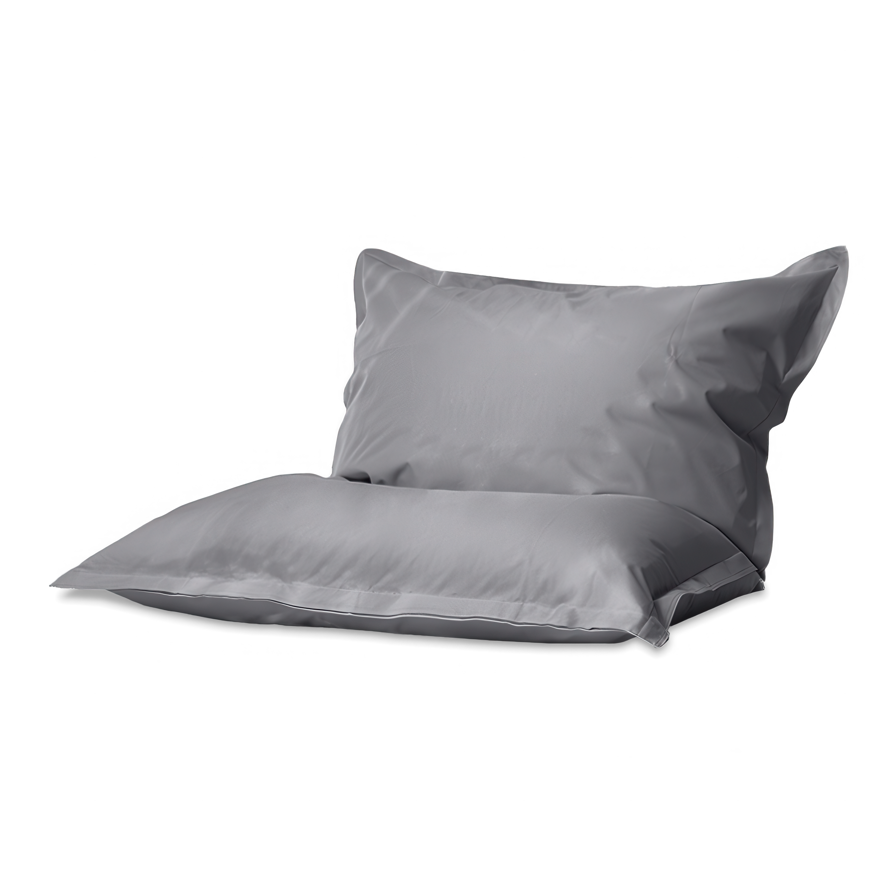 worek sako do siedzenia w kolorze szarym