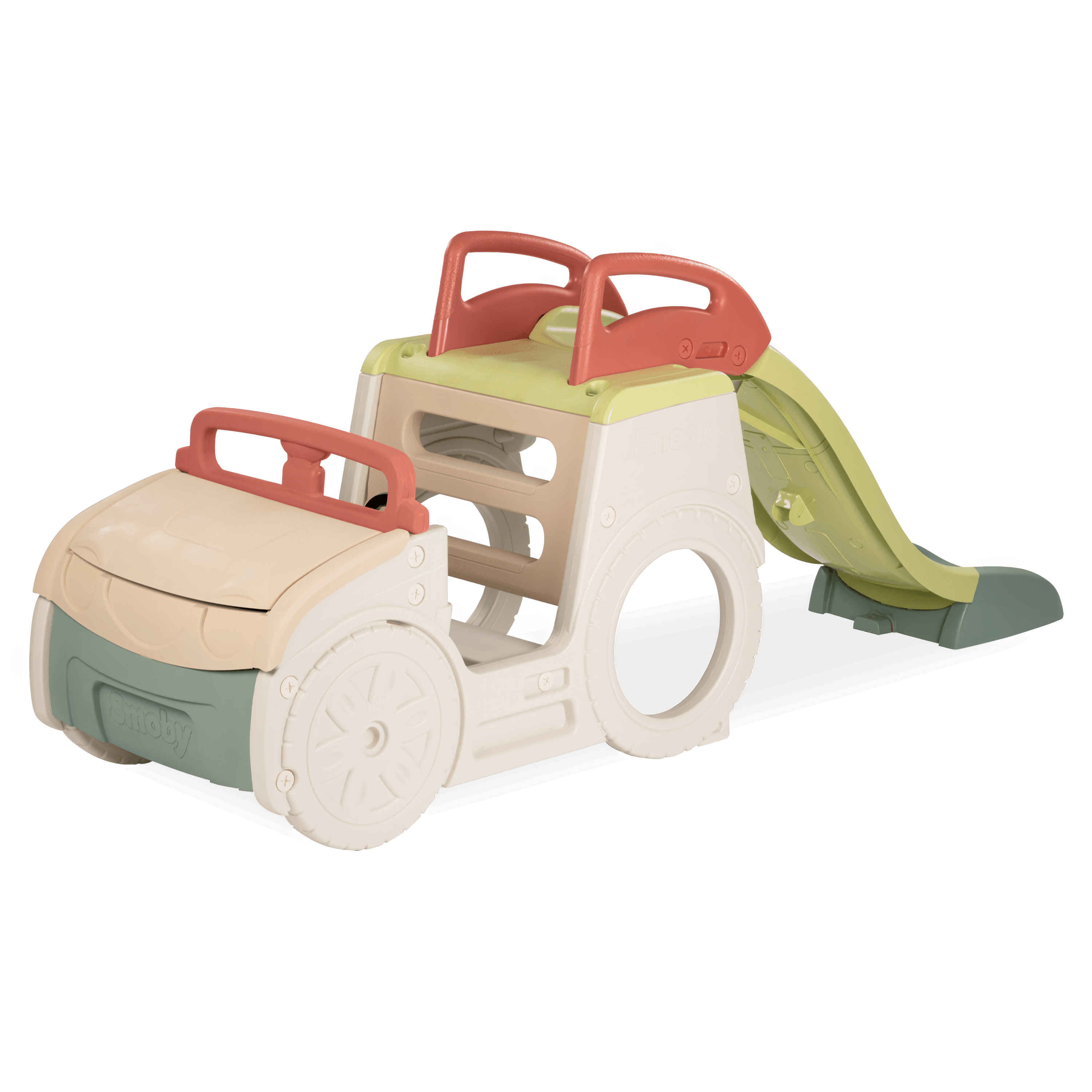 samochód przygoda smoby w różnych pastelowych barwach