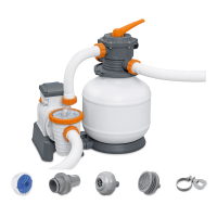 Piaskowa pompa filtracyjna do basenu 8327 L Flowclear - BESTWAY 58499