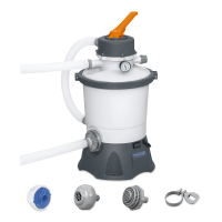 Piaskowa pompa filtracyjna do basenu 3028 L Flowclear - BESTWAY 58515