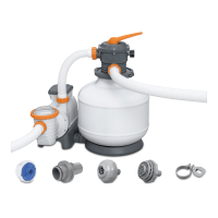 Piaskowa pompa filtracyjna do basenu 11,355 L Flowclear - BESTWAY 58486