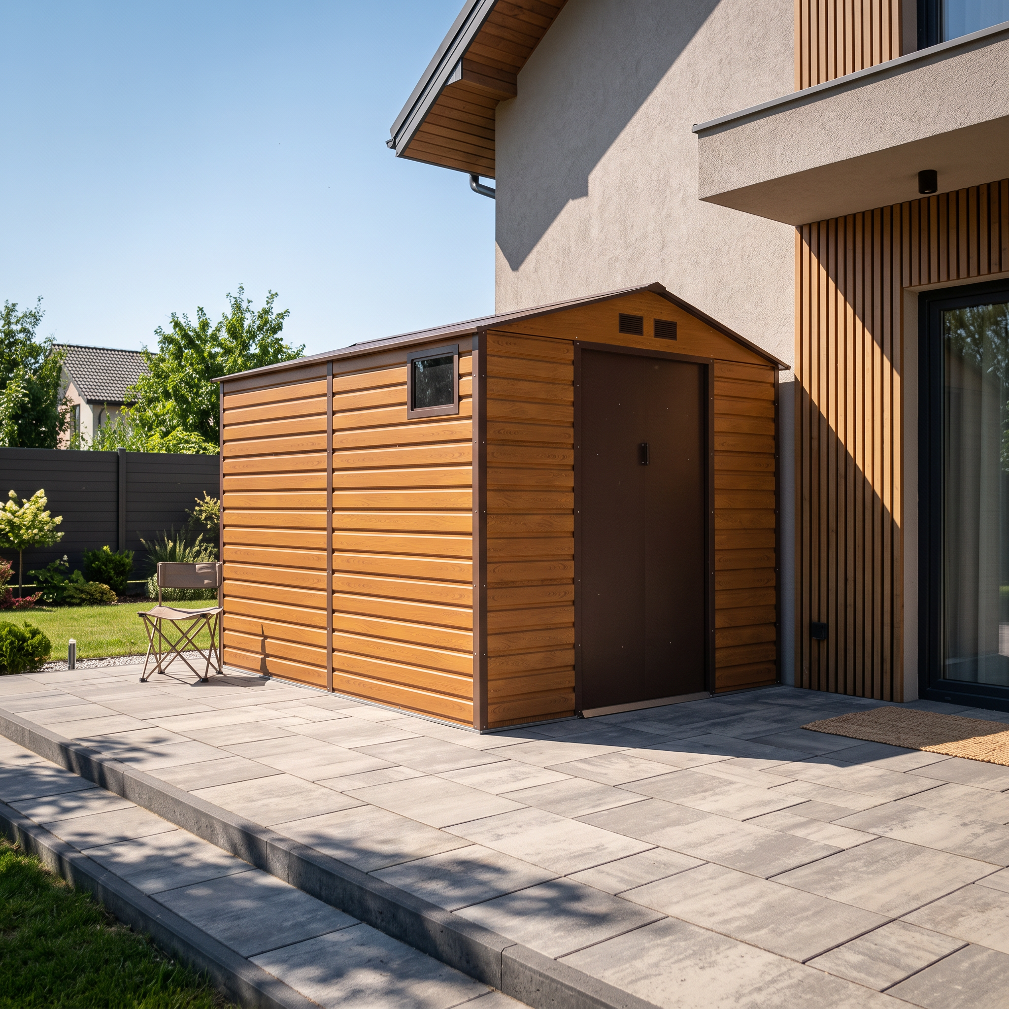 Schowek narzędziowy MONTREAL 277x323cm Oak Brown - Hardmaister — aranżacja