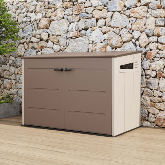 Schowek ogrodowy TAHOMA 194x114 cm Brown - HARDMAISTER