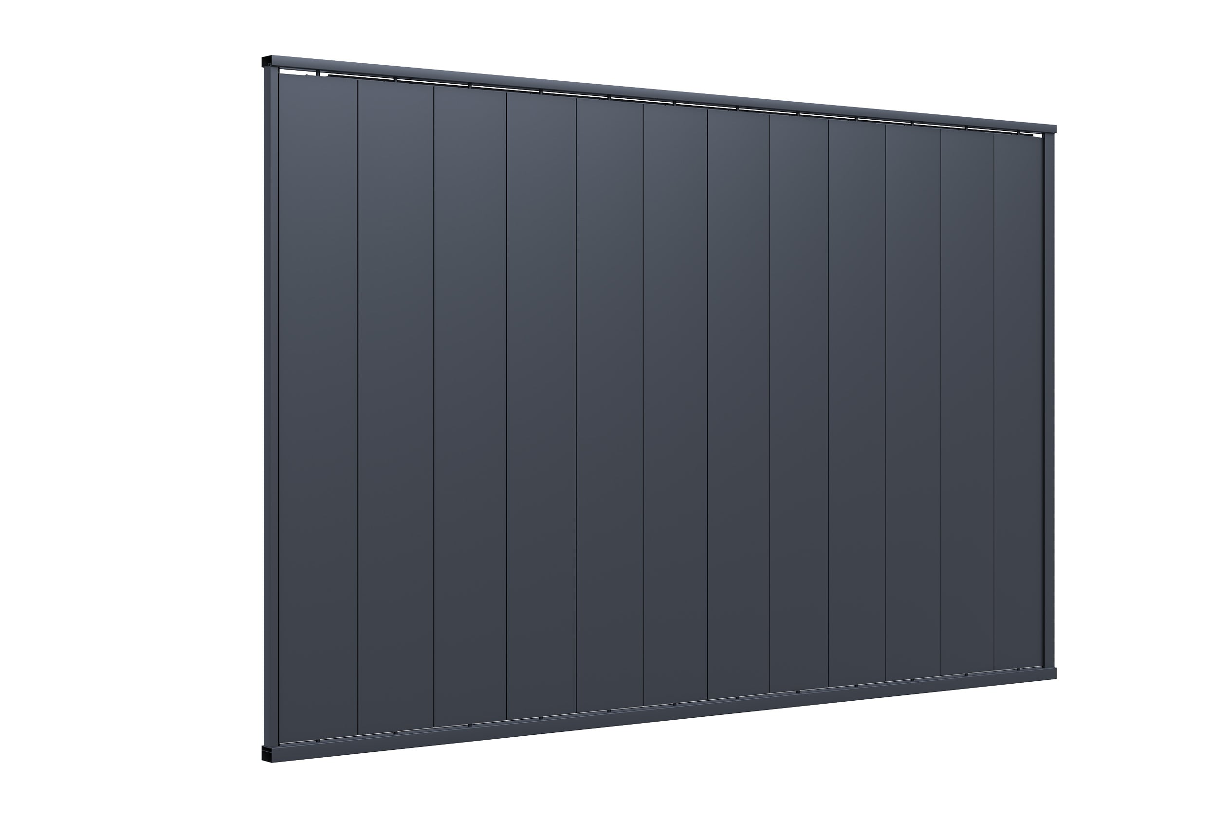 Ściana panelowa do pergoli ELEGANCE/DELUXE/FUSION z zamkniętymi lamelami