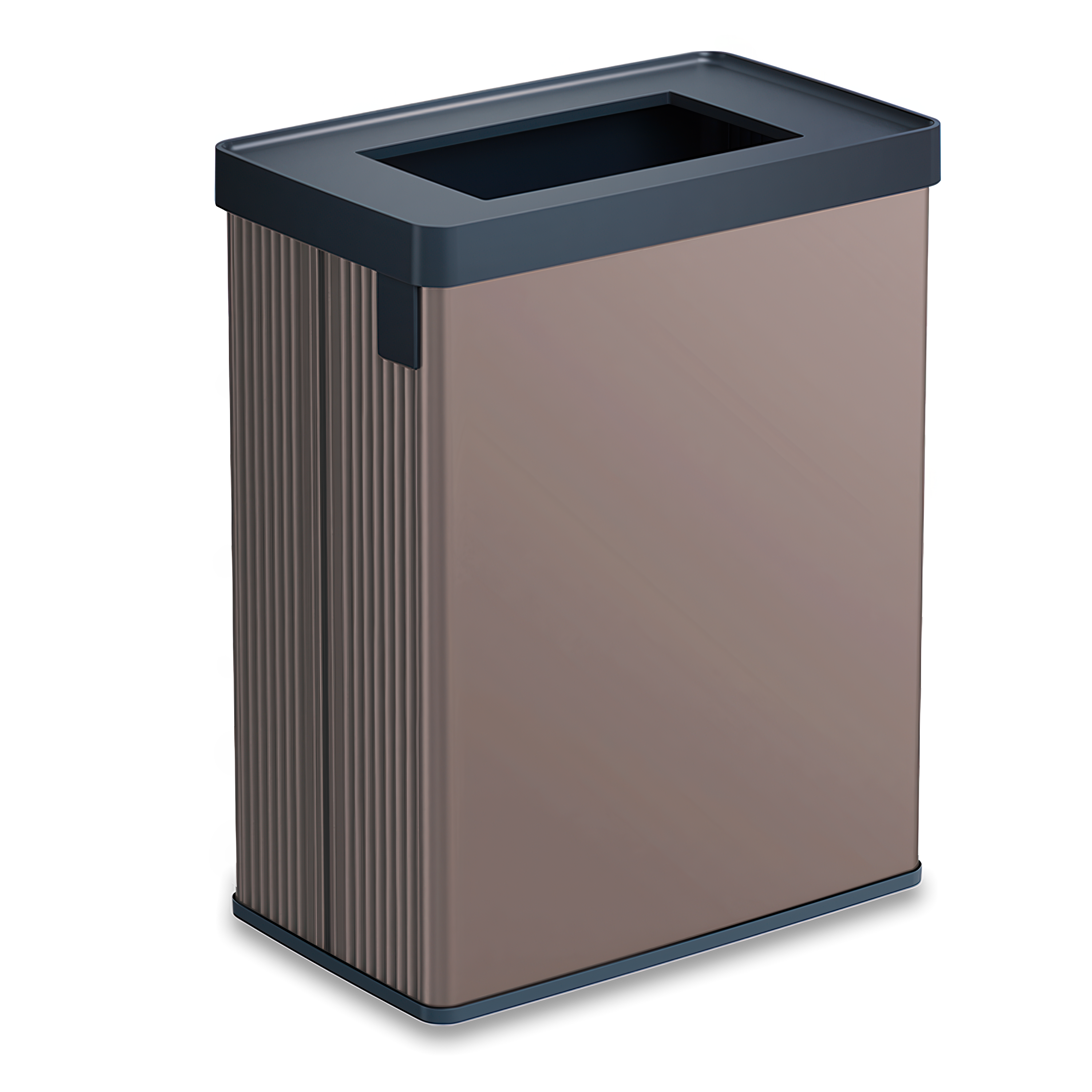 Kosz do segregacji śmieci VERTO 54L perłowy różowy - Curver