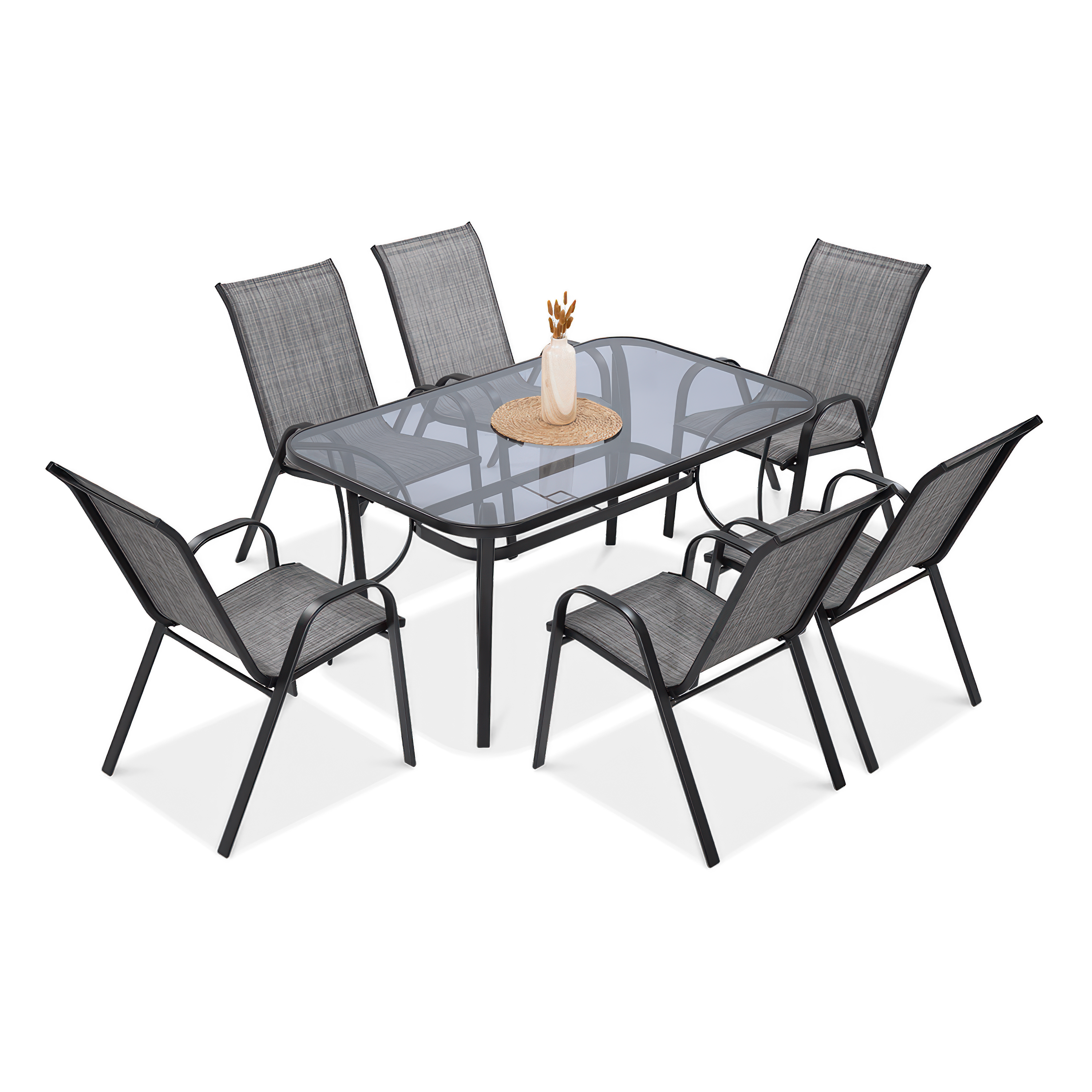 Meble ogrodowe Bologna Mixed Grey na taras