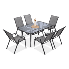 Meble ogrodowe Bologna Mixed Grey na taras