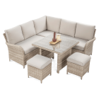 Zestaw wypoczynkowy VENTURA Beige