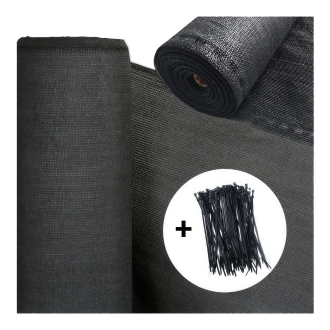 Siatka maskująca w kolorze grafitowym