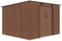 Szopa narzędziowa OREGON 261x241cm Walnut - Hardmaister