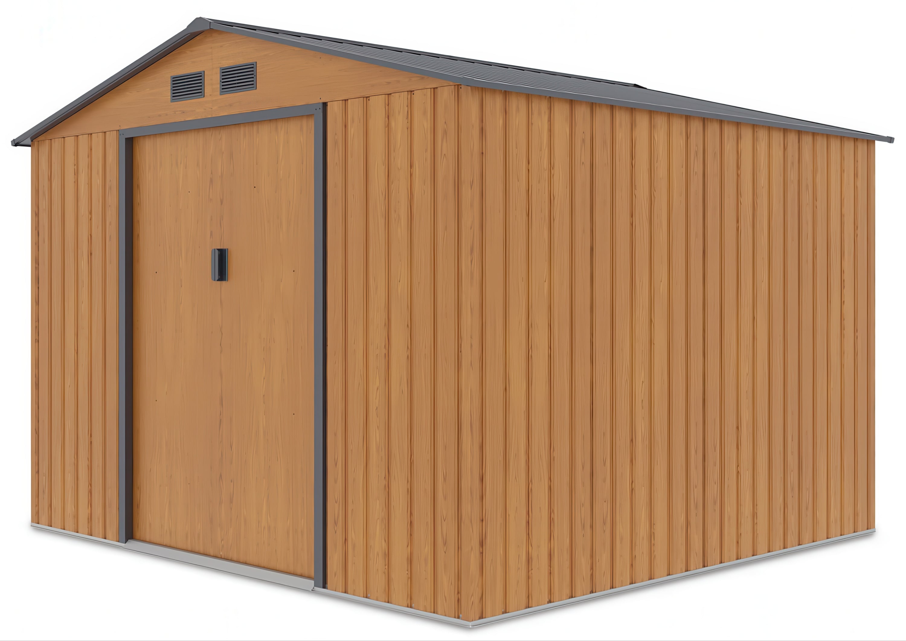 Boczna ściana domku narzędziowego HUDSON 277x255cm Oak Grey 