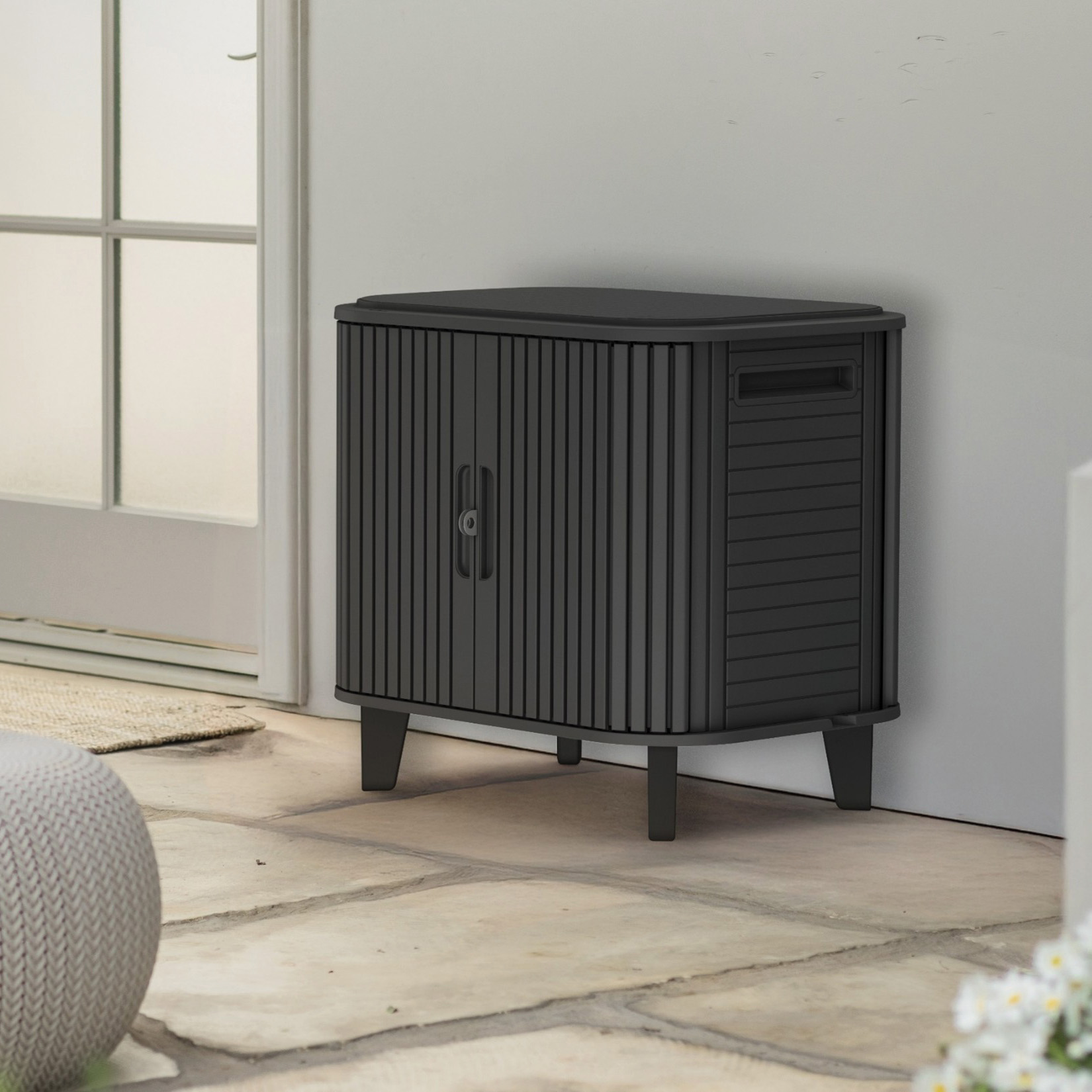 Skrzynia balkonowa VELO 113L Grey - Keter