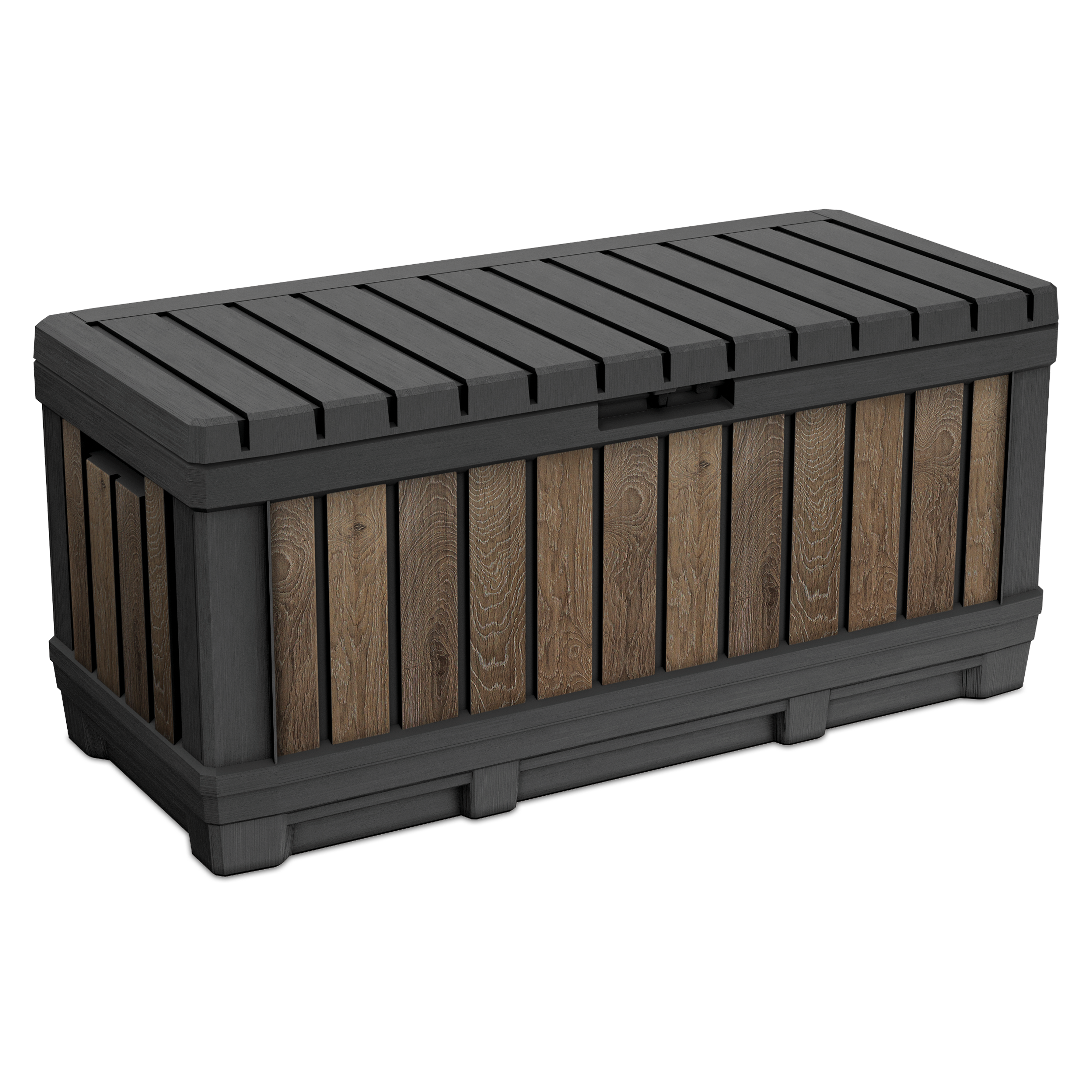 Schowek ogrodowy DECO KENTWOOD 350L Walnut - Keter