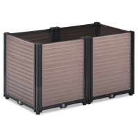 Skrzynia uprawowa GROW BOX PLUS M 82x41x45CM - CULTIVO