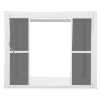 Przesuwne poliwęglanowe drzwi do pergoli premium 3m