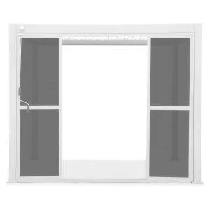 Przesuwne poliwęglanowe drzwi do pergoli premium 3m