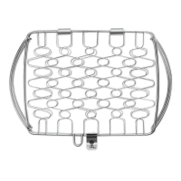 mały kosz do grillowania warzyw i ryb