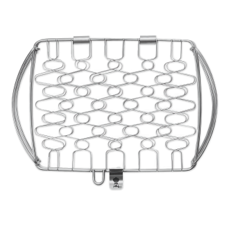 mały kosz do grillowania warzyw i ryb