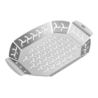 mały kosz do grillowania warzya