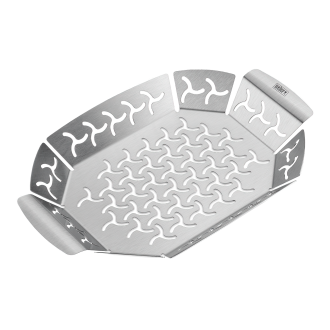 mały kosz do grillowania warzya