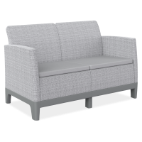 Sofa Scandi Forma 2 Ash Grey-Storm Grey / Light Grey - Keter